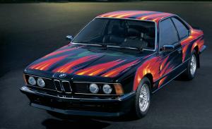 BMW 635 CSi Art Car by Ernst Fuchs 1982 года